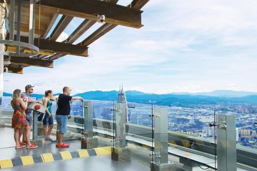 View from the Sky Deck (Open Deck)