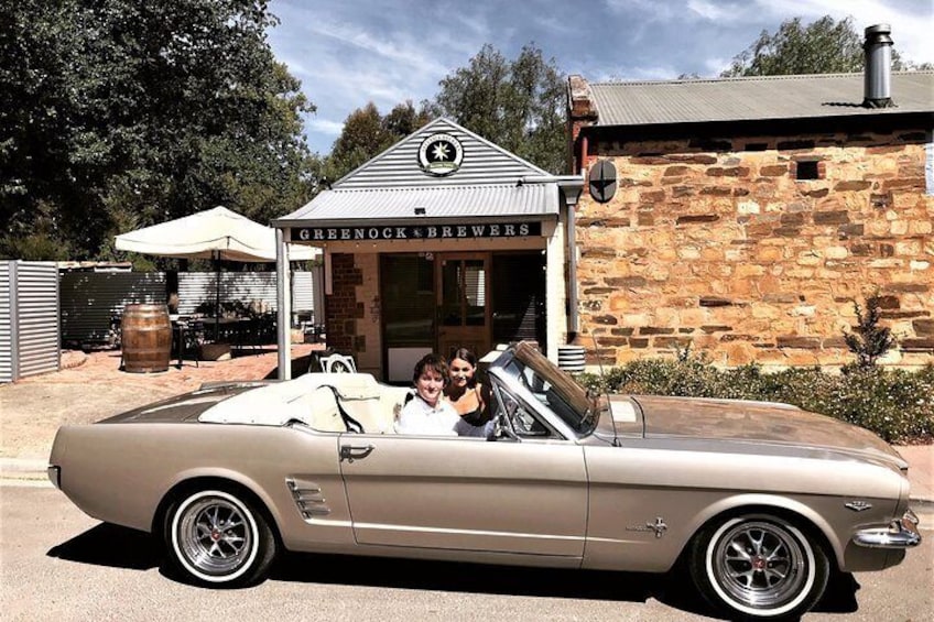 Classic Mustang Convertible Barossa Valley Half Day Private Tour For 2