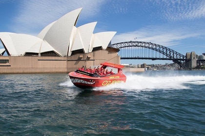 30 minuten durende jetboot-sensatierit in de haven van Sydney