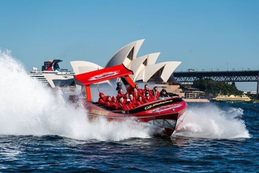 30-Minute Sydney Harbour Jet Boat Thrill Ride