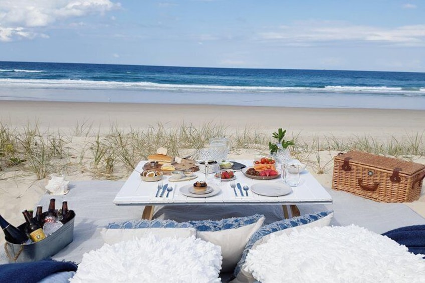 Imagine 'stumbling' across this setting for a surprise birthday breakfast.