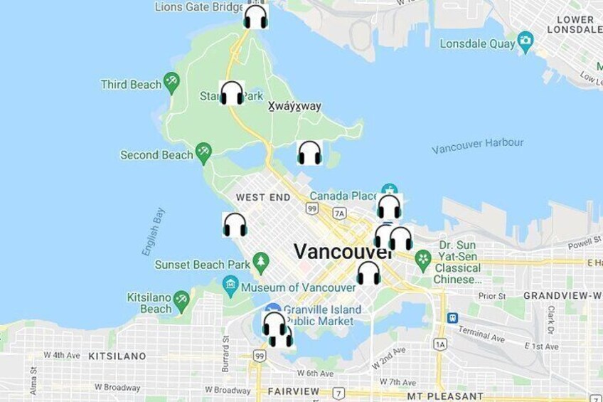 Vancouver Self-Guided Audio Tour