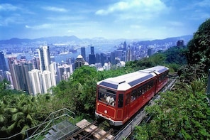 Peak Tram Sky Pass: Tram Ticket, Hong Kong Sky Tour and Sky Terrace 428 Ent...