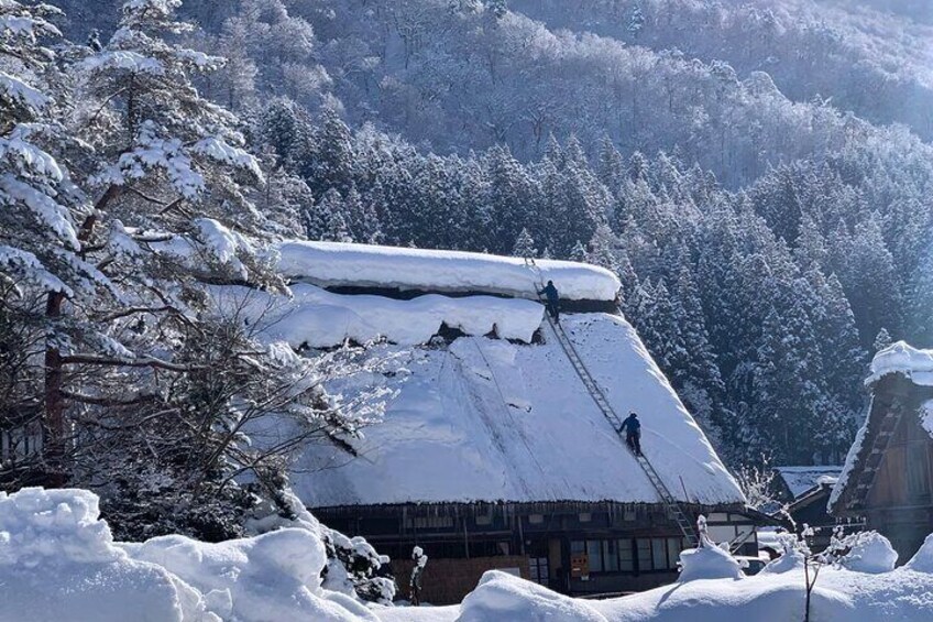 Winter at Shirakawago