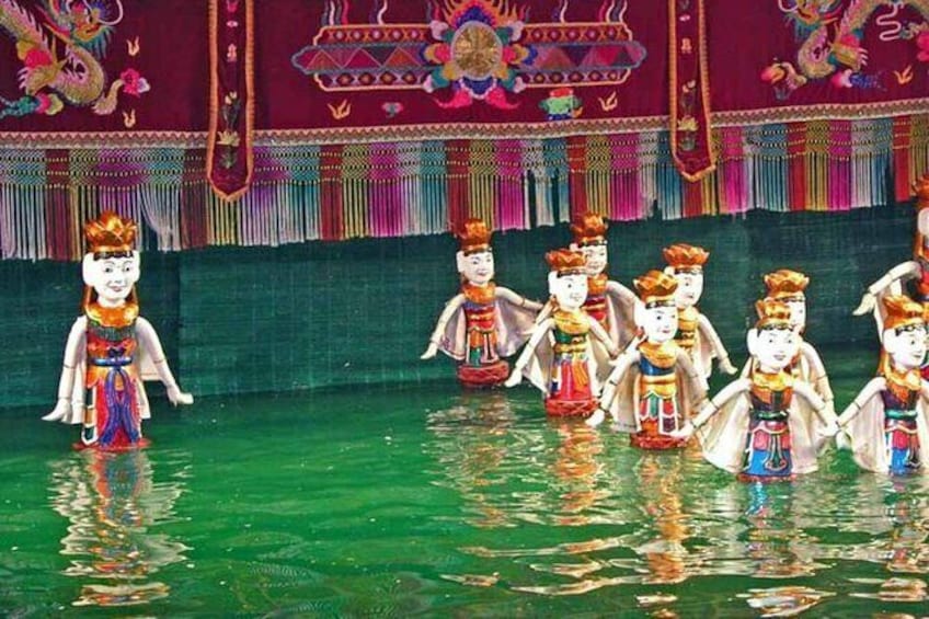 Show item 2 of 7. Skip the Line: Golden Dragon Water Puppet Tickets