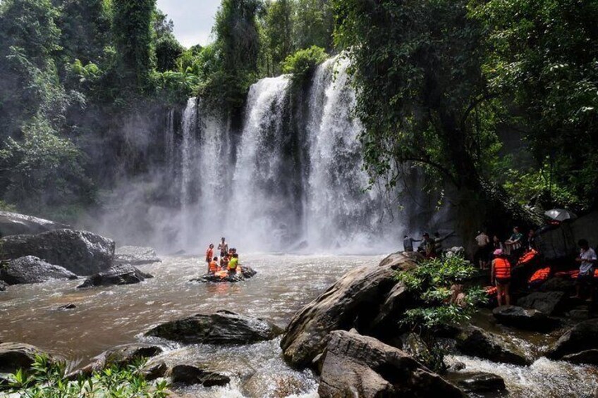 Kulen Mountain waterfall 