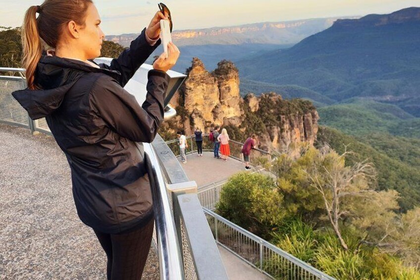 Three Sisters when all the tour buses have left