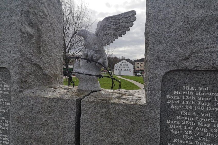 Show item 5 of 23. The Troubles, Bogside Walking Tour.