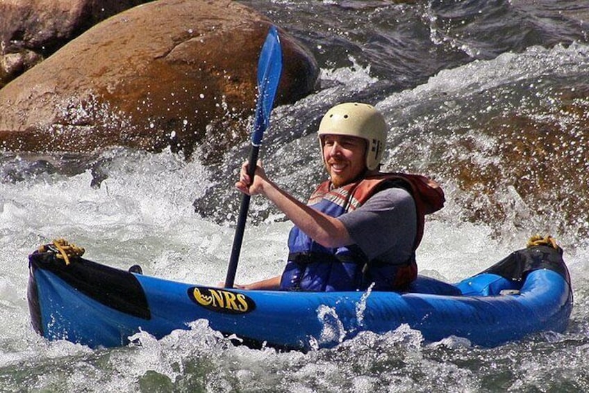 Inflatable Kayaking in whitewater