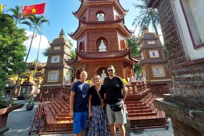 in Tran Quoc pagoda