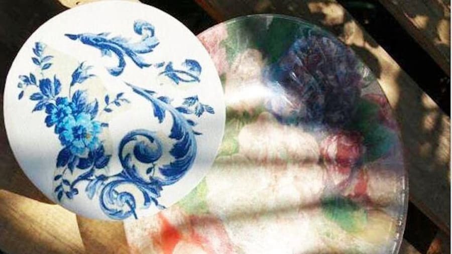 Craft Workshop: Bark Box or Canvas & Glass Plate - Napkin Technique