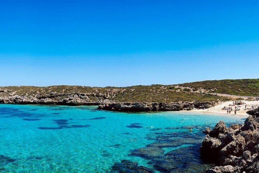 One of Rottnest Island's beautiful bays