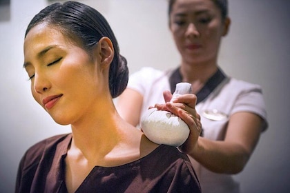 Thai Herbal Ball Massage at Fah Lanna Day Spa in Chiang Mai