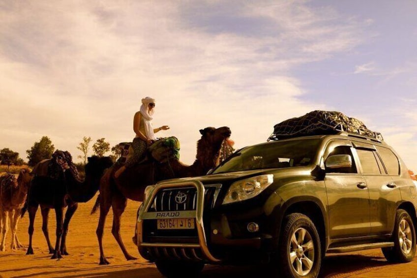 Erg Chigaga 4WD trip from Mhamid