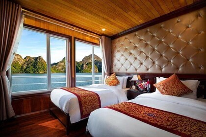 Lavender Cruise 2 days - 1 night tour: Hiking titop island,visit Sung Sot c...