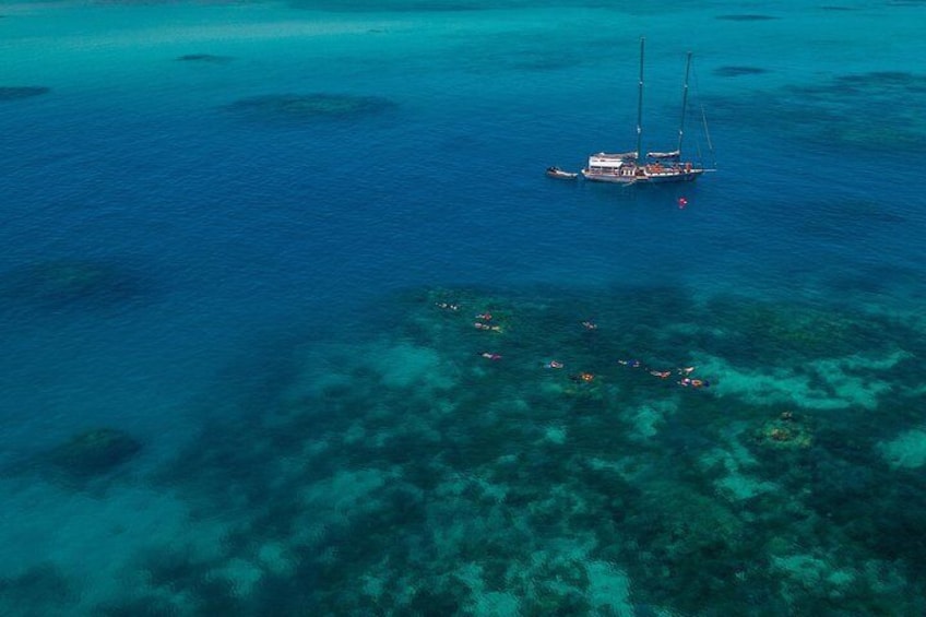 Green Island and Great Barrier Reef Sailing Cruise