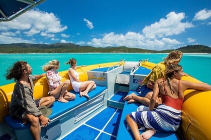 Tour in rafting a Whitehaven Beach