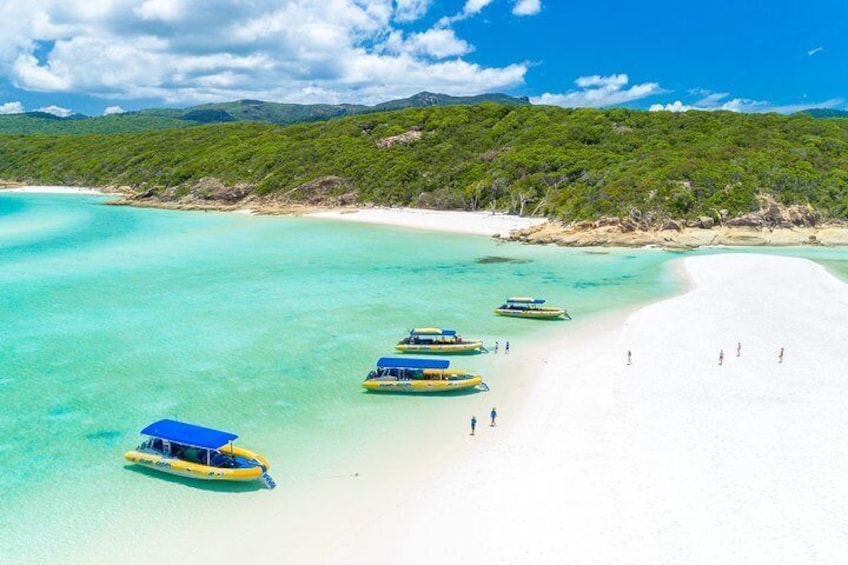 The Ultimate access to Hill Inlet Beaches