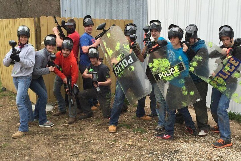 Adventure Valley Paintball Fun