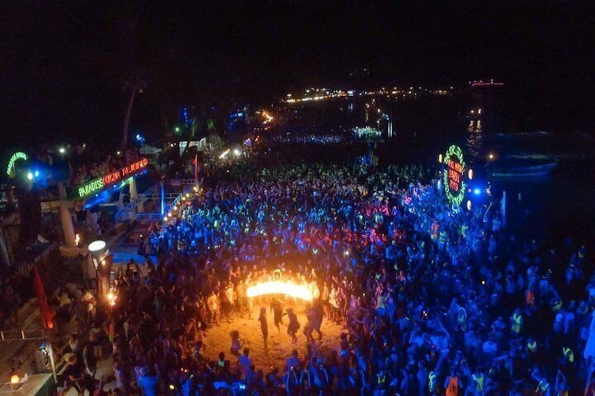 Full Moon Party Round Trip Ticket from Koh Samui (By Speed Boat)