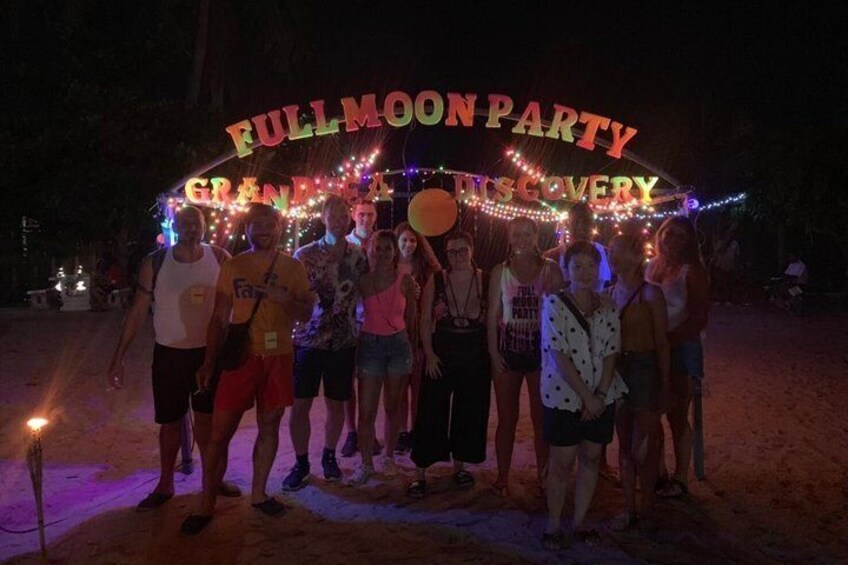 Full Moon Party Round Trip Ticket from Koh Samui (By Speed Boat)