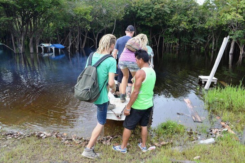 Speed Boat ticket Santa Rosa (Border Brazil Peru) to Iquitos (Peru)