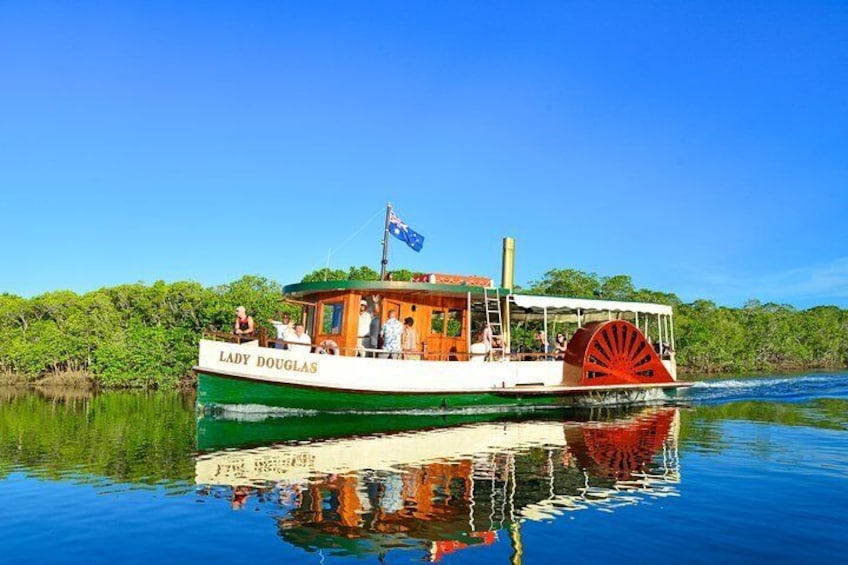 Calm water River Cruise up the Dickson Inlet, in Port Douglas