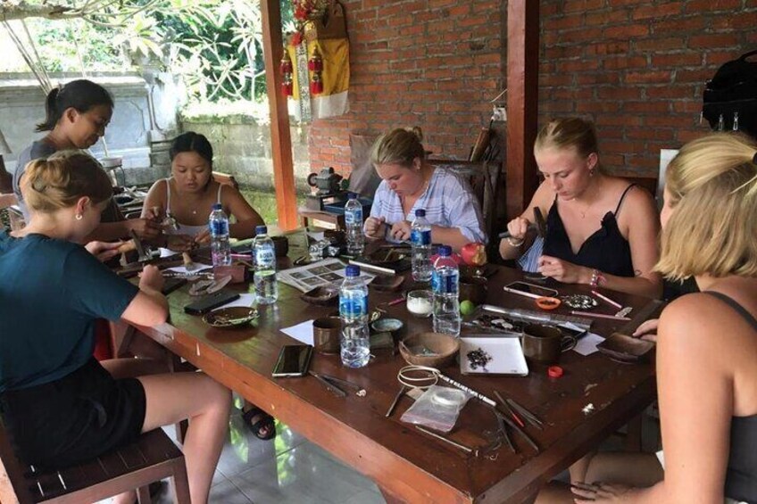 Private Full-Day Silver Making Class in Bali