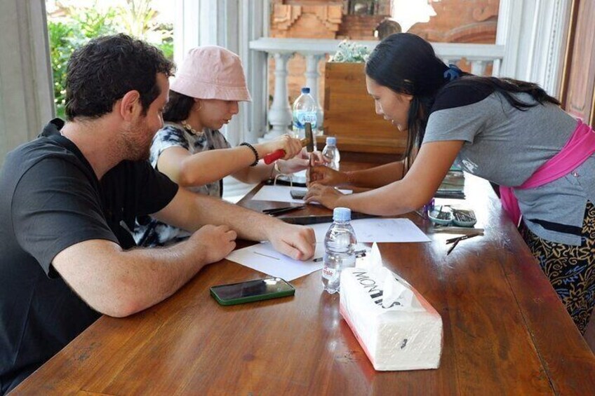 Private Full-Day Silver Making Class in Bali
