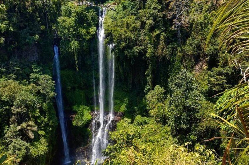 Sekumpul Waterfalls Hiking Tour with Ulun Danu Bratan Temple
