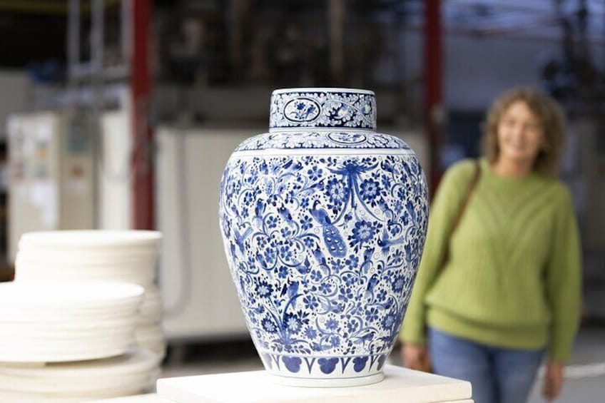 Royal Delft: Delftblue factory & museum ticket