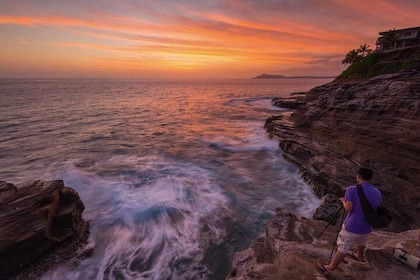 Honolulu Sea-Cliff med solnedgångsfotoäventyr