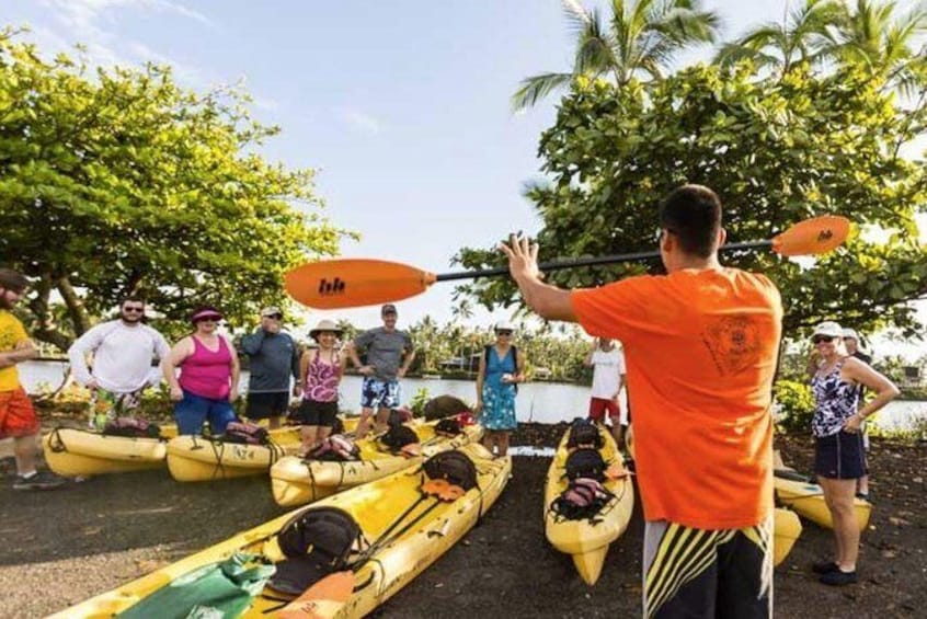 Wailua River Kayak and Sacred Fall Hike Adventure