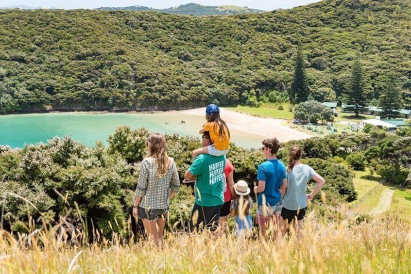 Walk up to the lookout at Otehei Bay