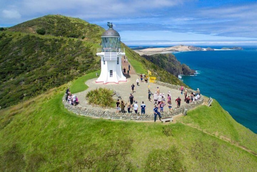 Cape Reinga - the top of New Zealand where two oceans meet.