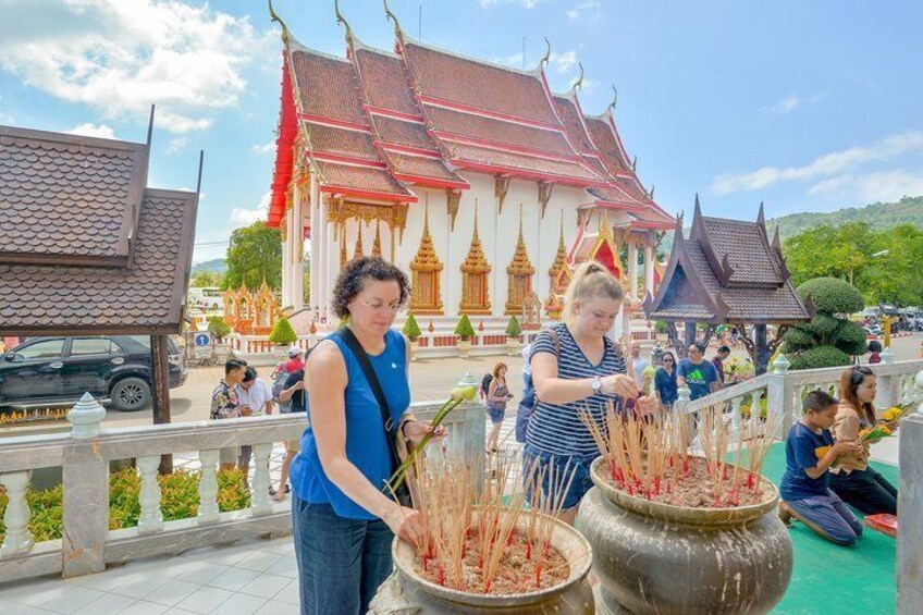 Phuket Landmark Tour , Wat Chalong , Big Bhudda