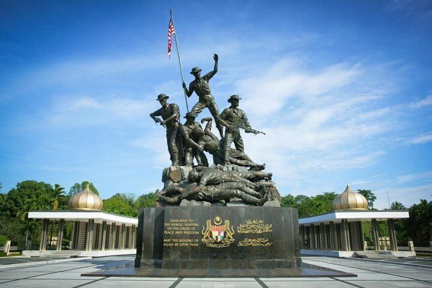 National Monument in central Kuala Lumpur