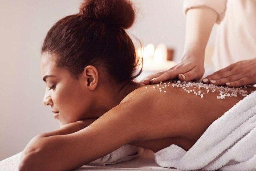 150Min Spa Package Triple Delight ( Body Massage,Body Scrub and Facial)