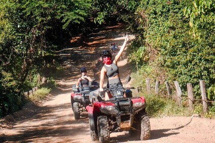 ATV-Zip Line Combo Adventure Tour fra Puerto Vallarta