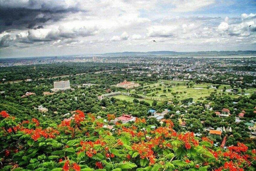 View of Mandalay Hill