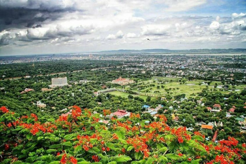 View of Mandalay Hill