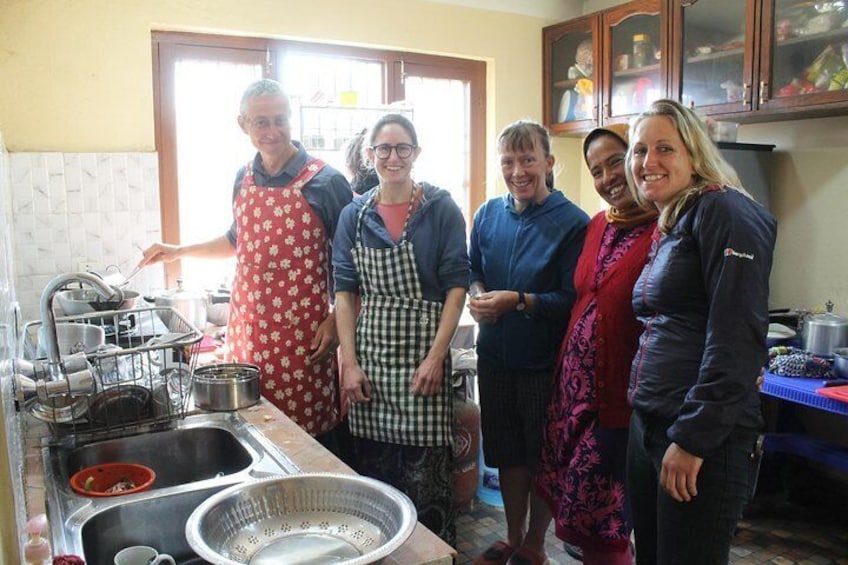 Joining a Nepali Cooking at Kalpana's Cooking School 