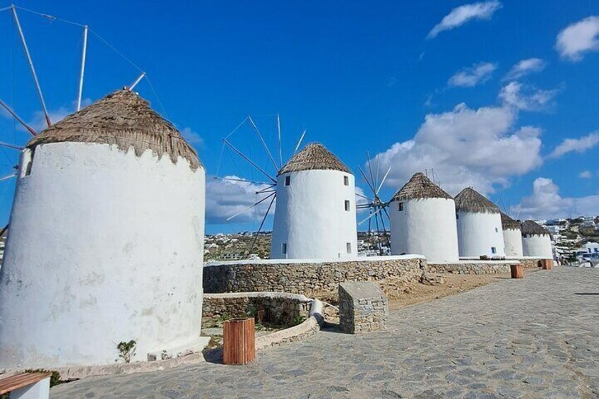 Private Mykonos island sightseeing tour.