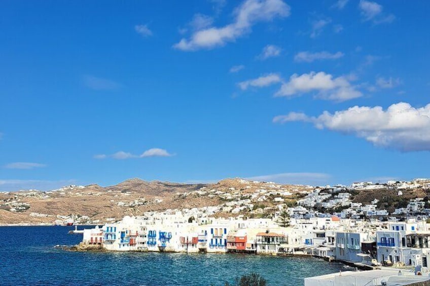 Private Mykonos island sightseeing tour.