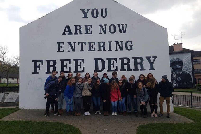 Show item 1 of 3. Bogside history tours