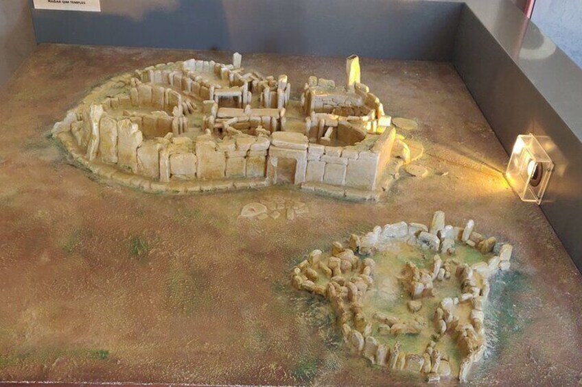 Hagar Qim Temples in miniature