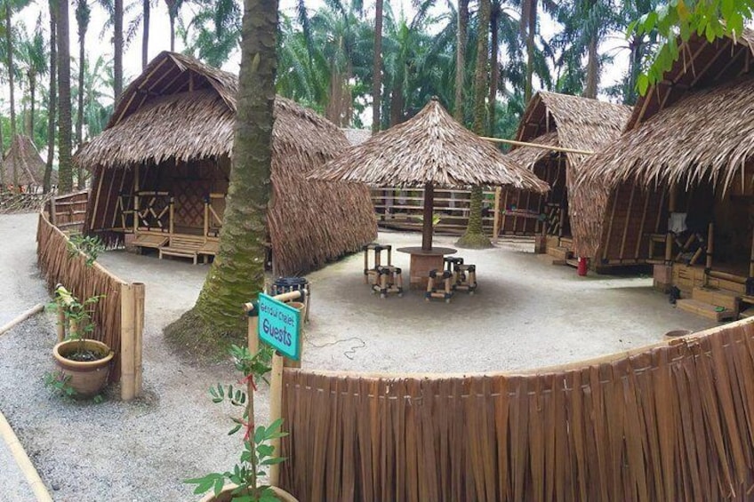 Bamboo Hut at Tadom Hill Resort - Diving Platform, Water Swing & Tarzan Swing