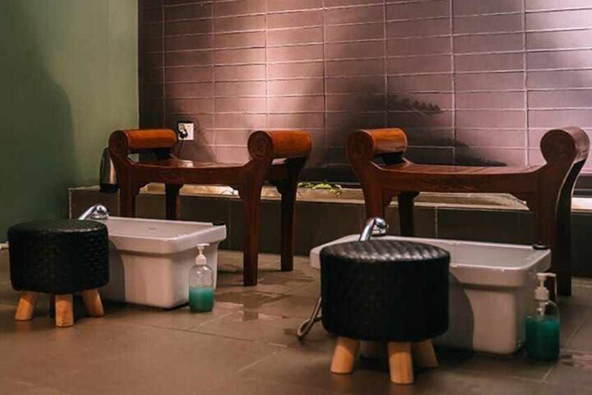 Foot Wash Area