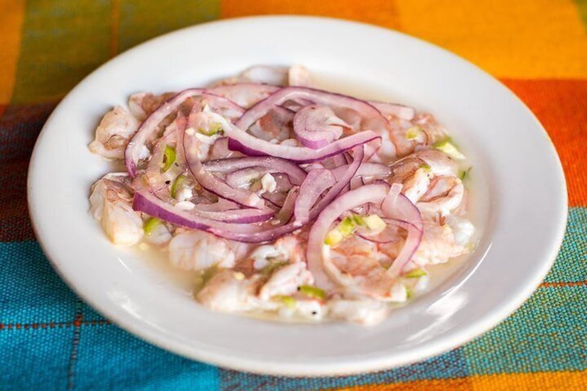 Try new favorites such as aguachile!