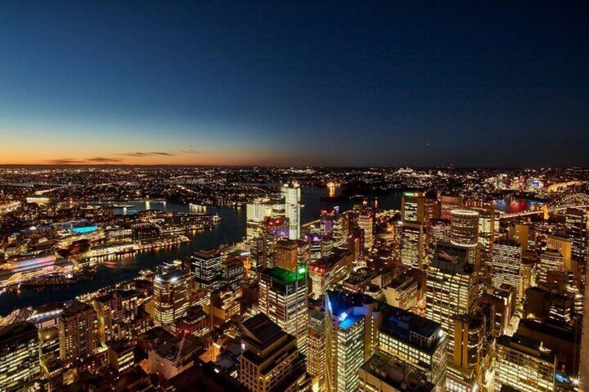 Sydney Tower View by Night
